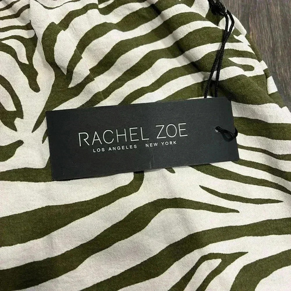 Stylish‎ Zebra Print High-Waisted Shorts with Tie Belt Summer Fashion F27 - Picture 5 of 6